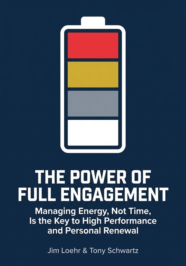 Capa do livro The Power of Full Engagement, de Jim Loehr — resumo e resenha crítica no 12min