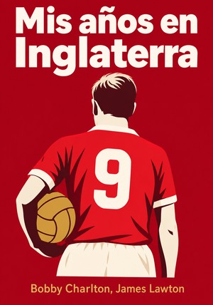 Portada del libro Mis años en Inglaterra, de Bobby Charlton & James Lawton — resumen crítico y reseña en 12min