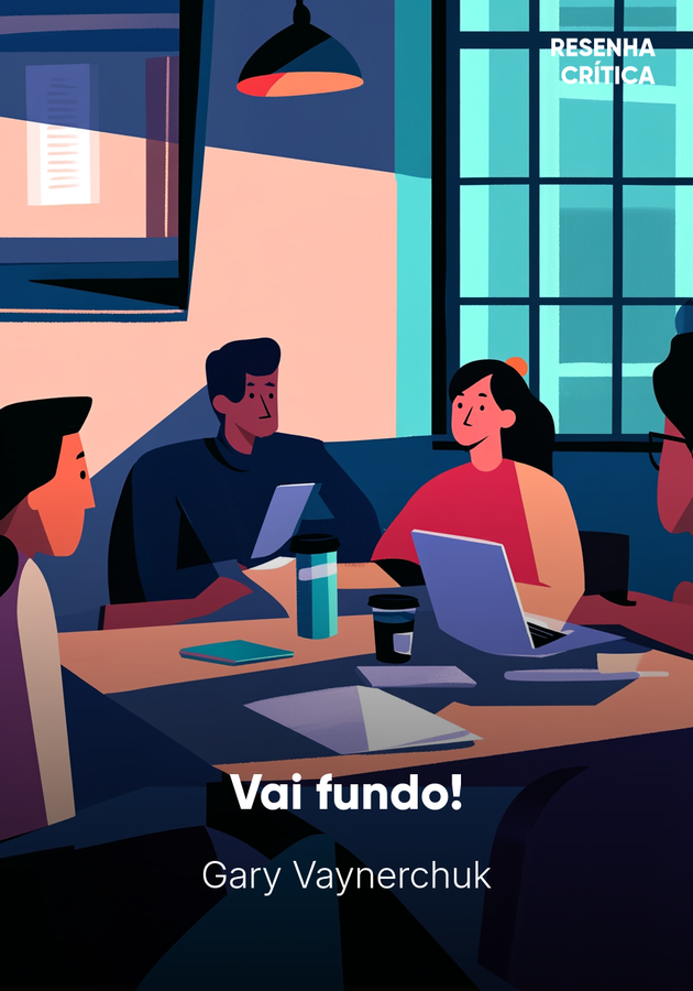 Capa do livro Vai fundo!, de Gary Vaynerchuk — resumo e resenha crítica no 12min