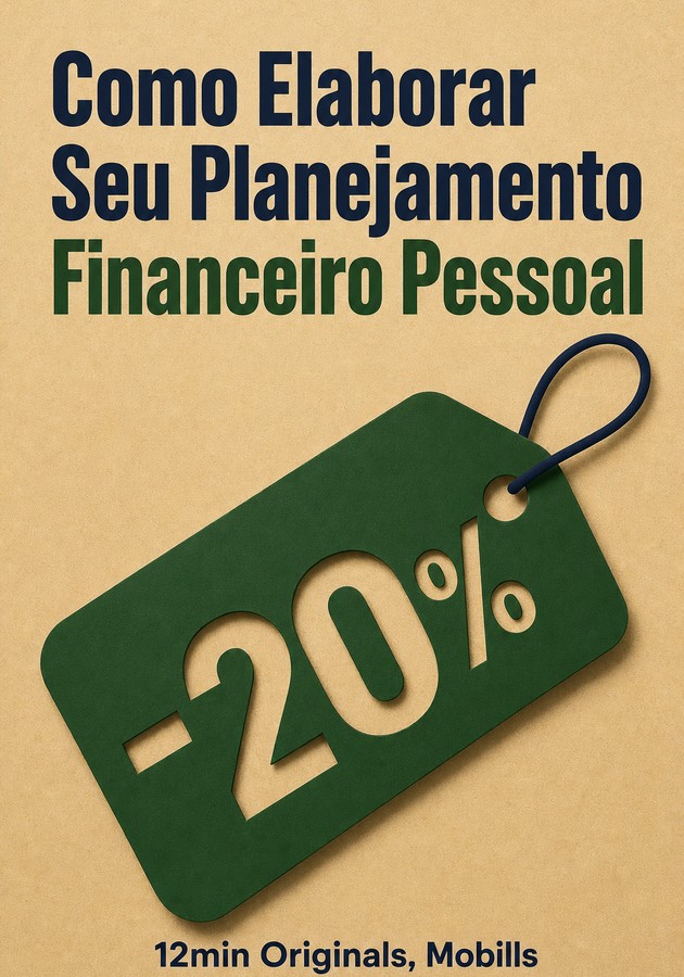 Capa do livro Como Elaborar Seu Planejamento Financeiro Pessoal, de Mobills — resumo e resenha crítica no 12min