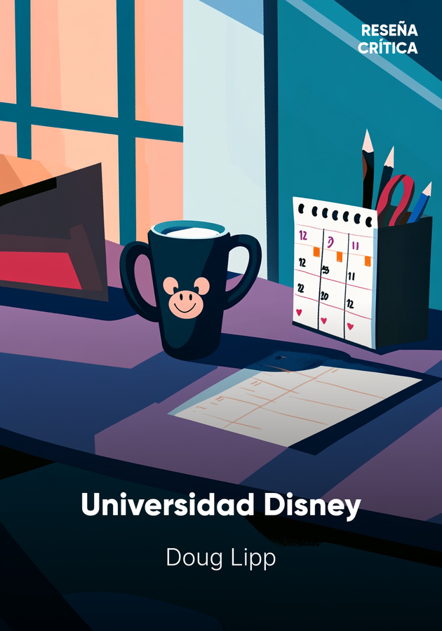 Portada del libro Universidad Disney, de Doug Lipp — resumen crítico y reseña en 12min