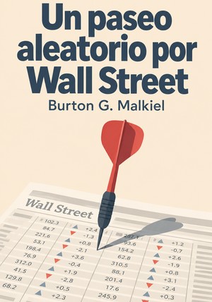 Portada del libro Un paseo aleatorio por Wall Street, de Burton G. Malkiel — resumen crítico y reseña en 12min