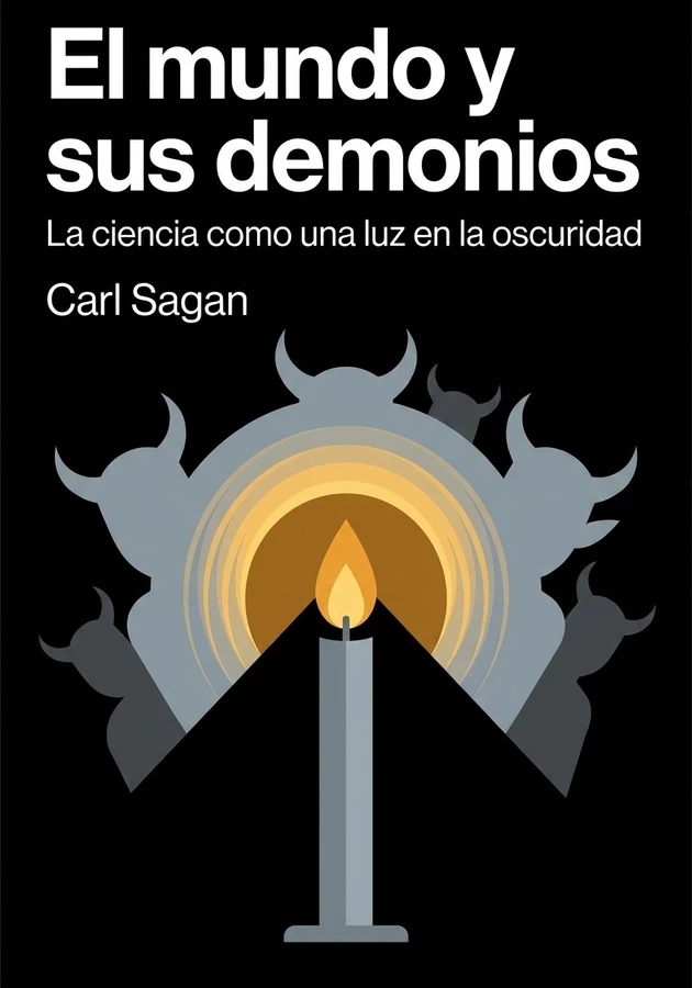 Portada del libro El mundo y sus demonios, de Carl Sagan — resumen crítico y reseña en 12min