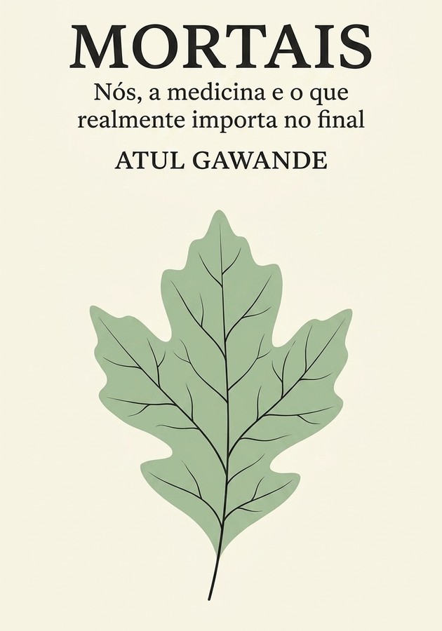 Capa do livro Mortais, de Atul Gawande — resumo e resenha crítica no 12min