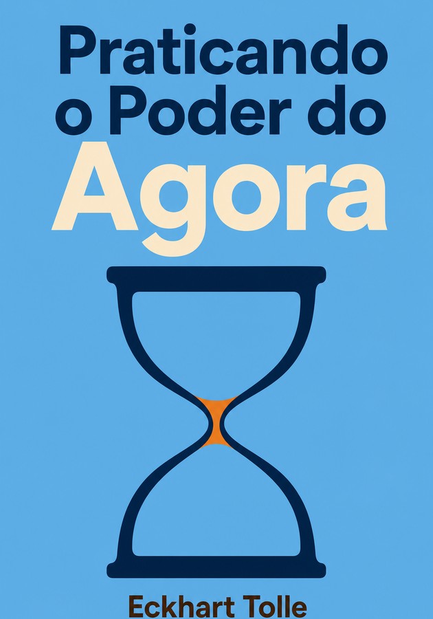 Capa do livro Praticando o Poder do Agora, de Eckhart Tolle — resumo e resenha crítica no 12min
