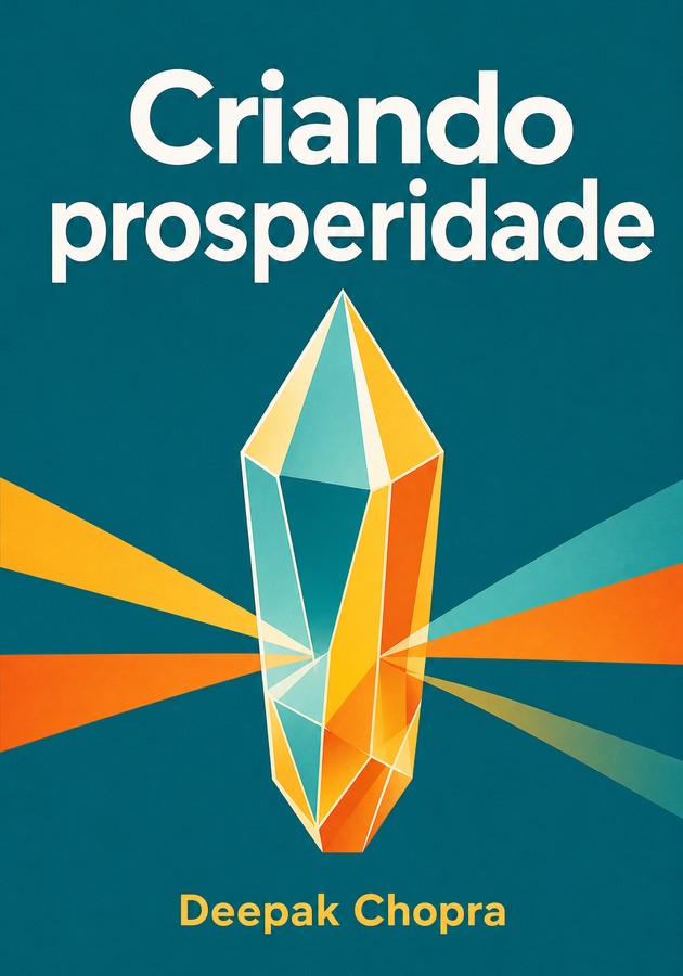 Capa do livro Criando prosperidade, de Deepak Chopra — resumo e resenha crítica no 12min