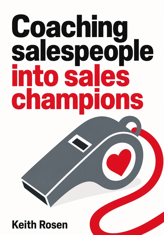 Capa do livro Coaching salespeople into sales champions, de Keith Rosen — resumo e resenha crítica no 12min