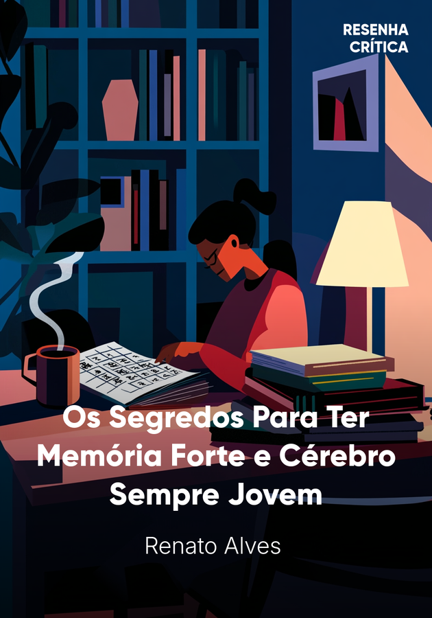 Capa do livro Os Segredos Para Ter Memória Forte e Cérebro Sempre Jovem, de Renato Alves — resumo e resenha crítica no 12min