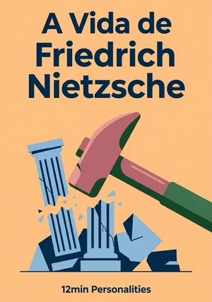 Capa do livro A Vida de Friedrich Nietzsche, de 12min Personalities — resumo e resenha crítica no 12min