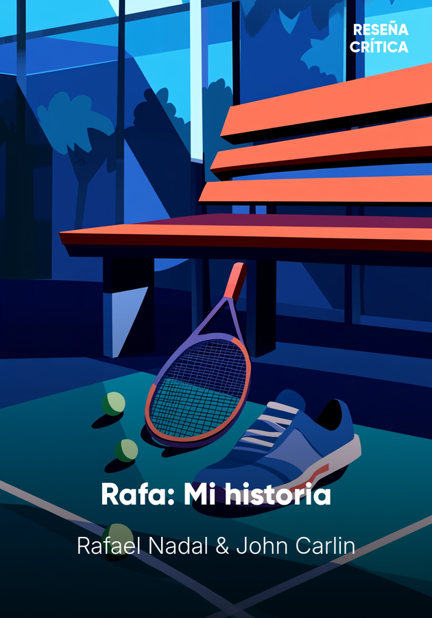 Portada del libro Rafa: Mi historia, de John Carlin & Rafael Nadal — resumen crítico y reseña en 12min