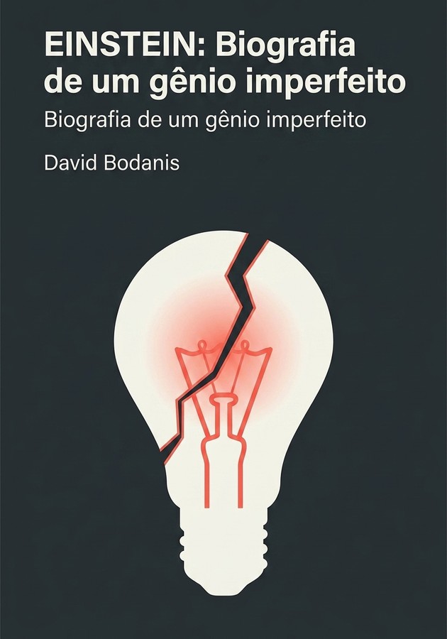 Capa do livro Einstein:  Biografia de um gênio imperfeito, de David Bodanis — resumo e resenha crítica no 12min