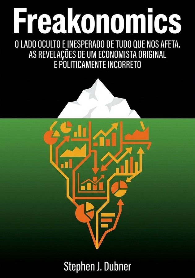 Capa do livro Freakonomics, de Stephen J. Dubner — resumo e resenha crítica no 12min