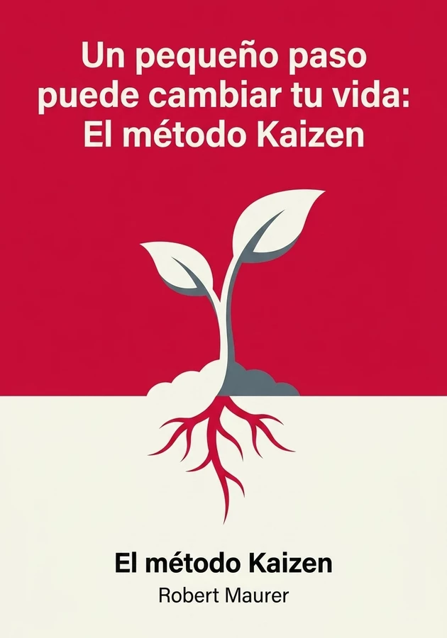 Portada del libro Un pequeño paso puede cambiar tu vida: El método Kaizen, de Robert Maurer — resumen crítico y reseña en 12min