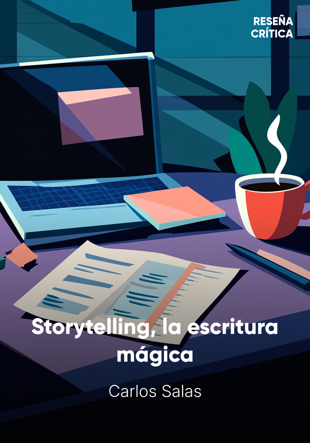 Portada del libro Storytelling, la escritura mágica, de Carlos Salas — resumen crítico y reseña en 12min