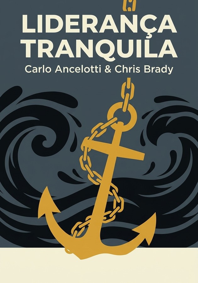 Capa do livro Liderança Tranquila, de Carlo Ancelotti — resumo e resenha crítica no 12min