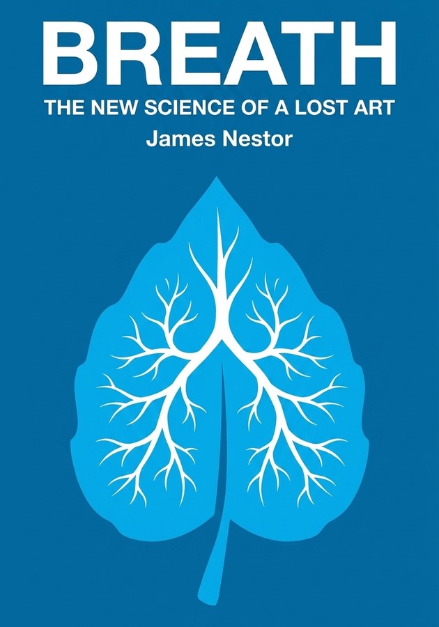 Book cover of Breath by James Nestor — critical summary review on 12min