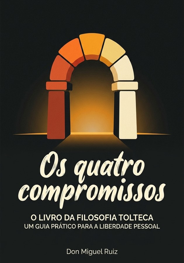 Capa do livro Os quatro compromissos, de Don Miguel Ruiz — resumo e resenha crítica no 12min
