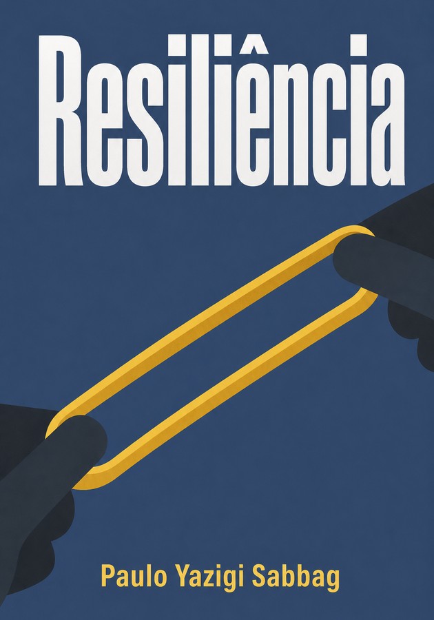 Capa do livro  Resiliência, de Paulo Yazigi Sabbag — resumo e resenha crítica no 12min
