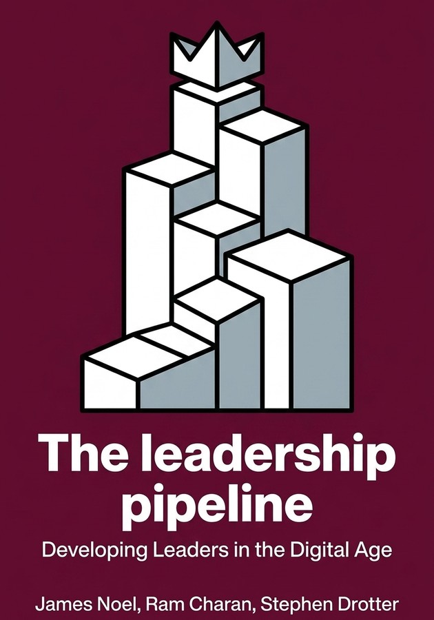 Book cover of The leadership pipeline by Ram Charan — critical summary review on 12min
