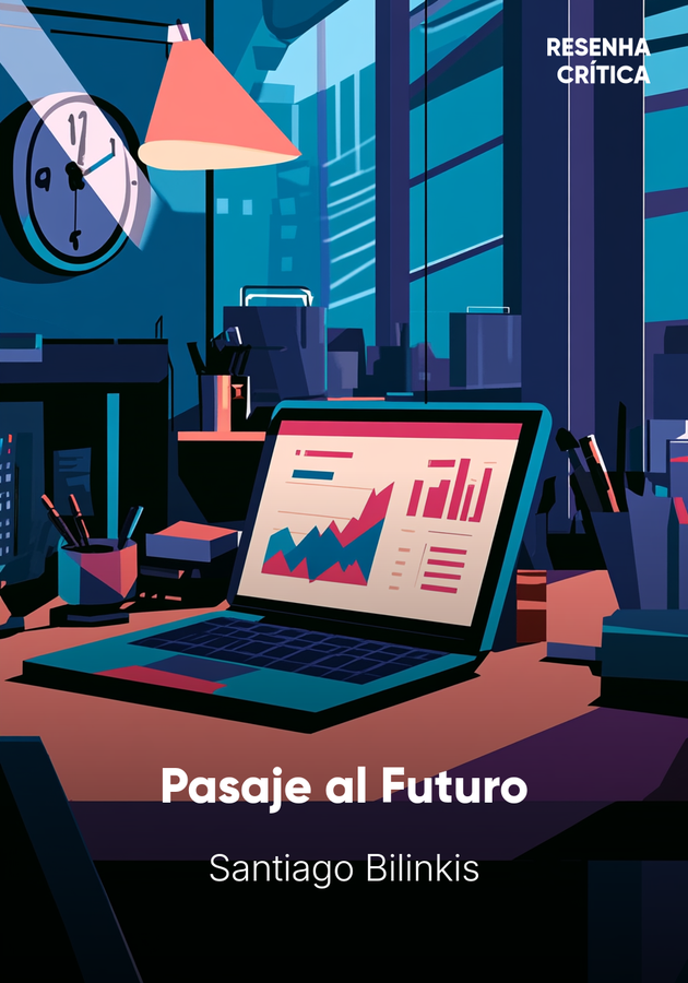 Capa do livro Pasaje al Futuro, de Santiago Bilinkis — resumo e resenha crítica no 12min