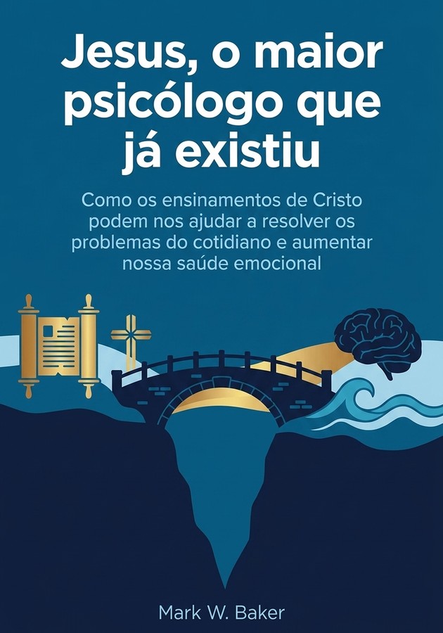 Capa do livro Jesus, o maior psicólogo que já existiu, de Mark W. Baker — resumo e resenha crítica no 12min