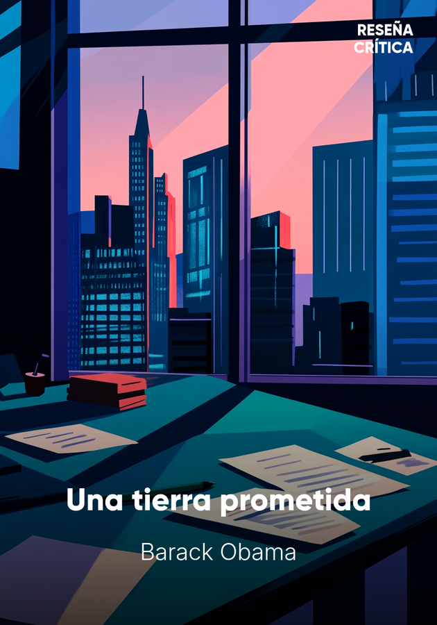 Portada del libro Una tierra prometida, de Barack Obama — resumen crítico y reseña en 12min