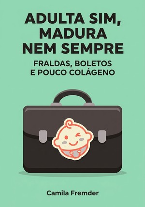 Capa do livro Adulta sim, madura nem sempre, de Camila Fremder — resumo e resenha crítica no 12min