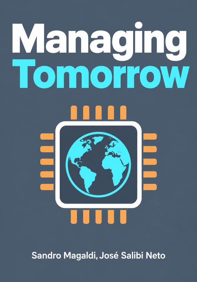 Book cover of Managing Tomorrow by Sandro Magaldi — critical summary review on 12min