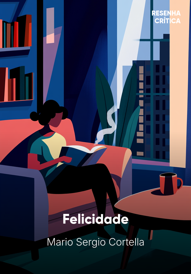 Capa do livro Felicidade, de Mario Sergio Cortella — resumo e resenha crítica no 12min