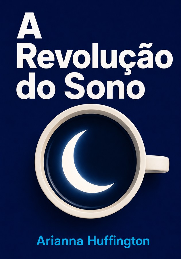 Capa do livro A Revolução do Sono, de Arianna Huffington — resumo e resenha crítica no 12min