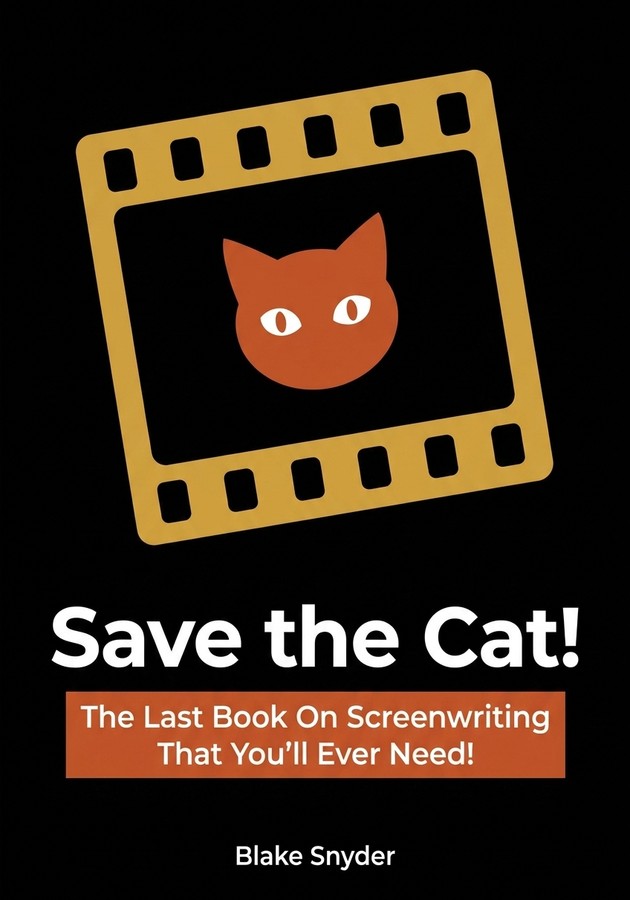 Portada del libro Save the Cat!, de Blake Snyder — resumen crítico y reseña en 12min