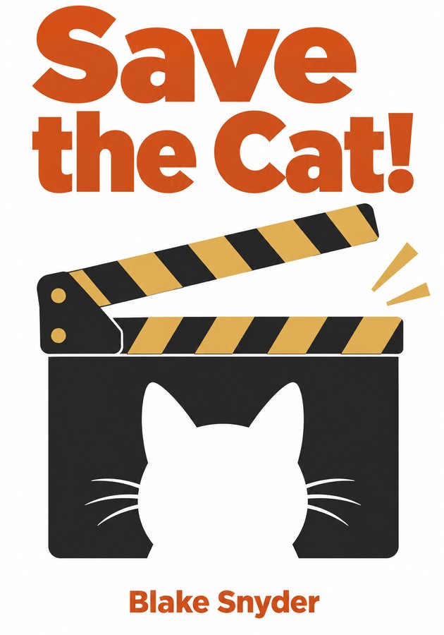 Book cover of Save the Cat! by Blake Snyder — critical summary review on 12min