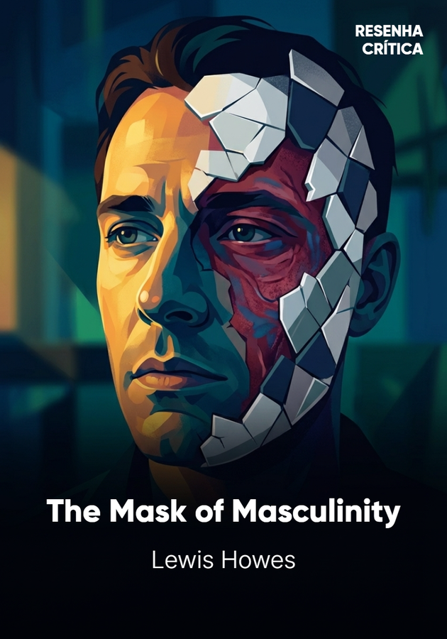 Book cover of The Mask of Masculinity by Lewis Howes — critical summary review on 12min