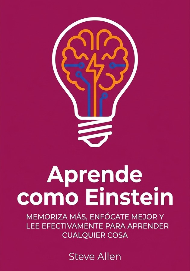 Portada del libro Aprende como Einstein, de Steve Allen — resumen crítico y reseña en 12min