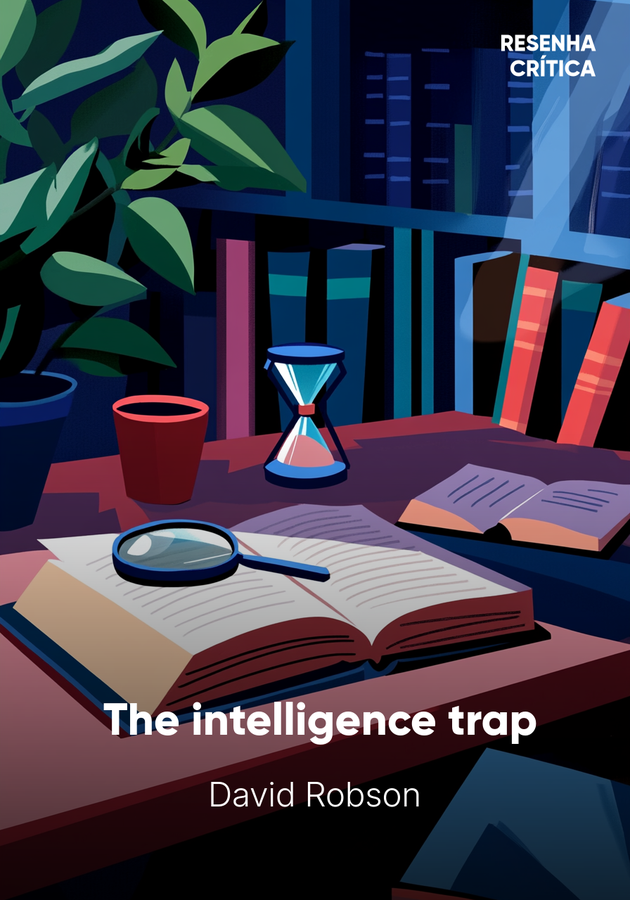 Capa do livro The intelligence trap, de David Robson — resumo e resenha crítica no 12min