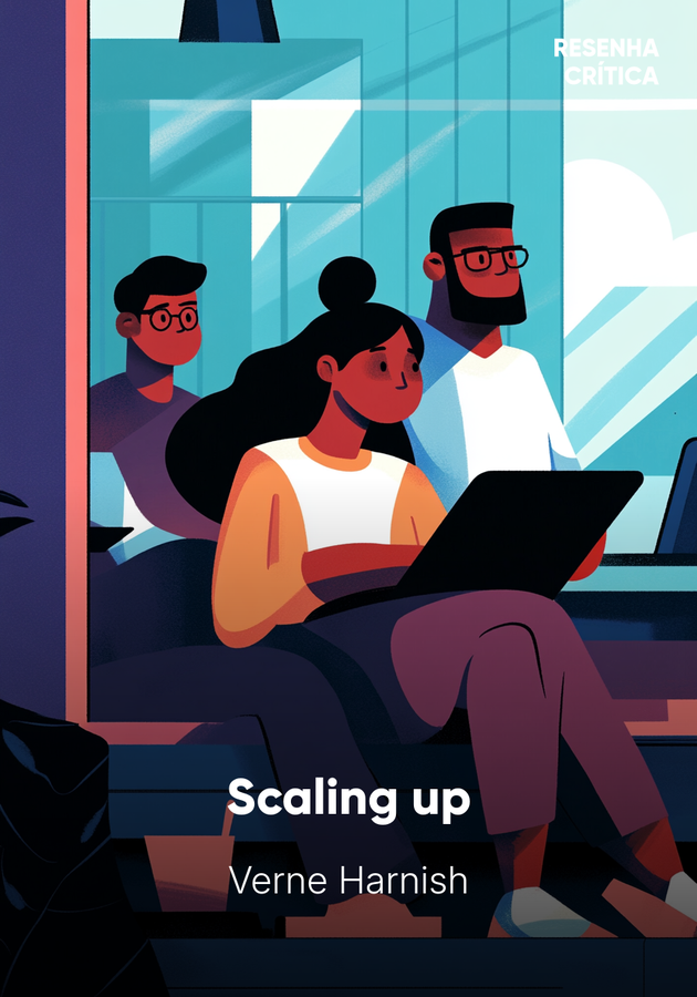 Capa do livro Scaling up, de Verne Harnish — resumo e resenha crítica no 12min