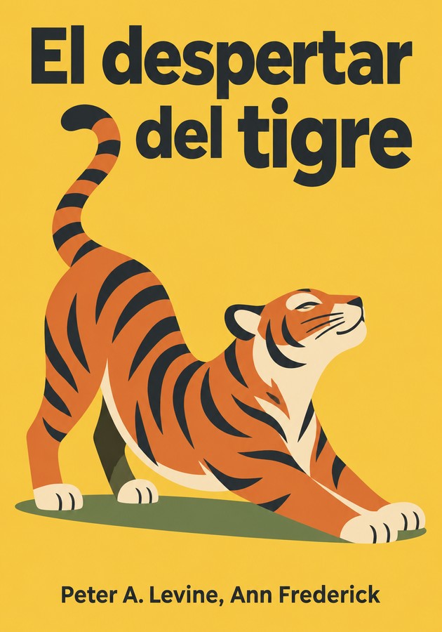 Portada del libro El despertar del tigre, de Peter A. Levine & Ann Frederick — resumen crítico y reseña en 12min