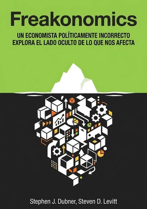 Portada del libro Freakonomics, de Stephen J. Dubner & Steven D. Levitt — resumen crítico y reseña en 12min