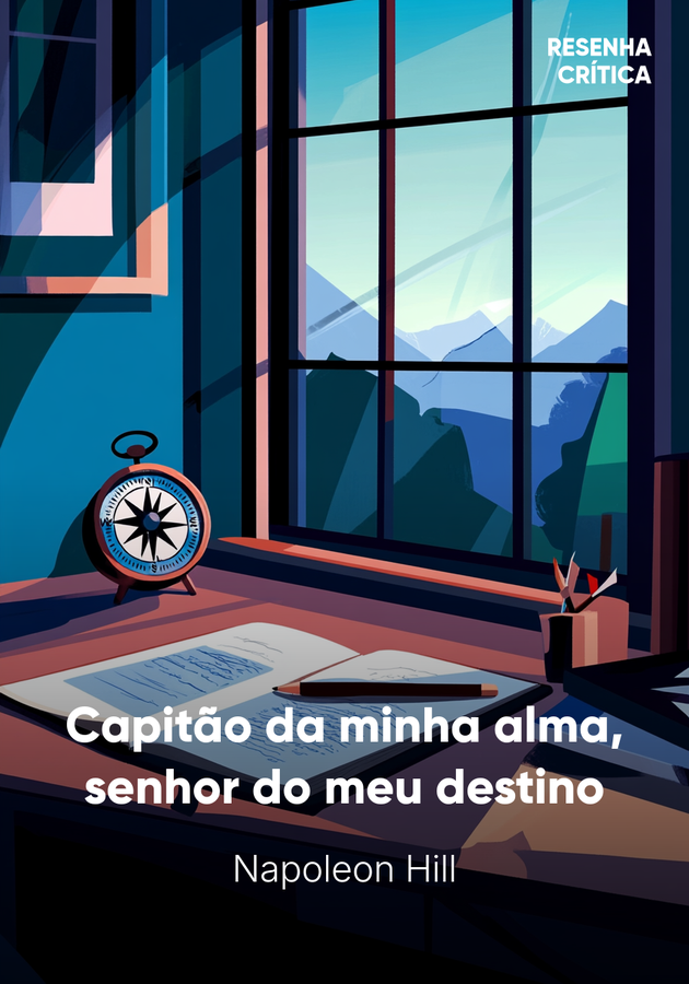 Capa do livro Capitão da minha alma, senhor do meu destino, de Napoleon Hill — resumo e resenha crítica no 12min