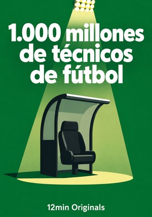 Portada del libro 1.000 millones de técnicos de fútbol, de 12min Originals — resumen crítico y reseña en 12min