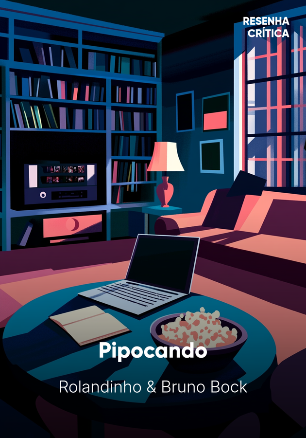 Capa do livro Pipocando, de Bruno Bock & Rolandinho — resumo e resenha crítica no 12min
