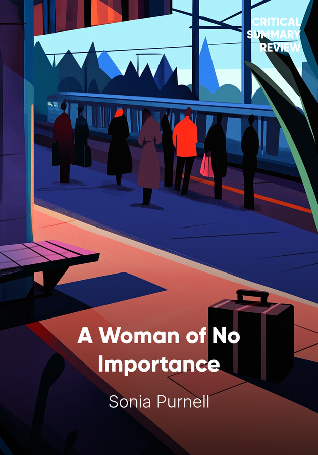 Book cover of A Woman of No Importance by Sonia Purnell — critical summary review on 12min