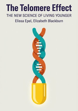 Book cover of The Telomere Effect by Elizabeth Blackburn & Elissa Epel — critical summary review on 12min
