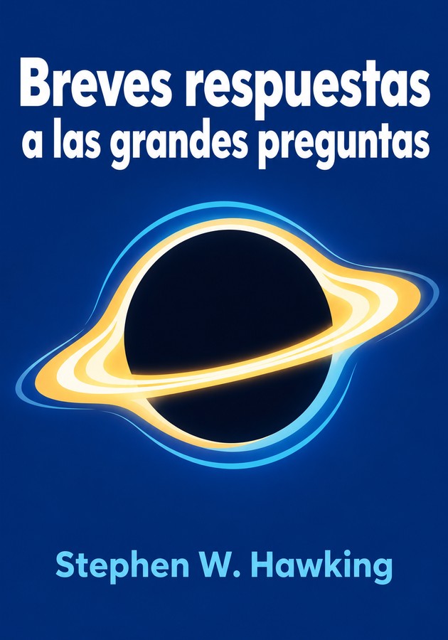 Portada del libro Breves respuestas a las grandes preguntas, de Stephen W. Hawking — resumen crítico y reseña en 12min