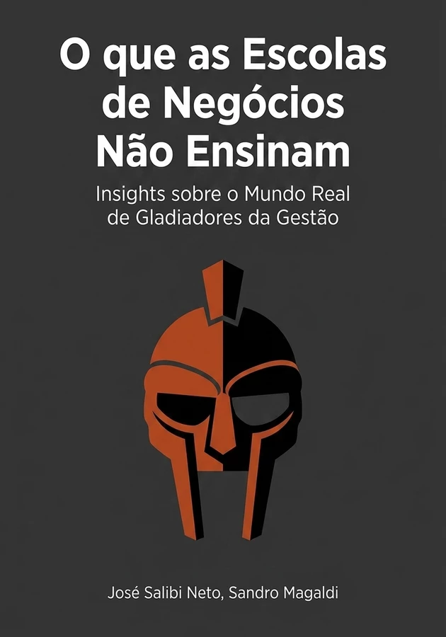 Capa do livro O que as Escolas de Negócios Não Ensinam , de Sandro Magaldi — resumo e resenha crítica no 12min