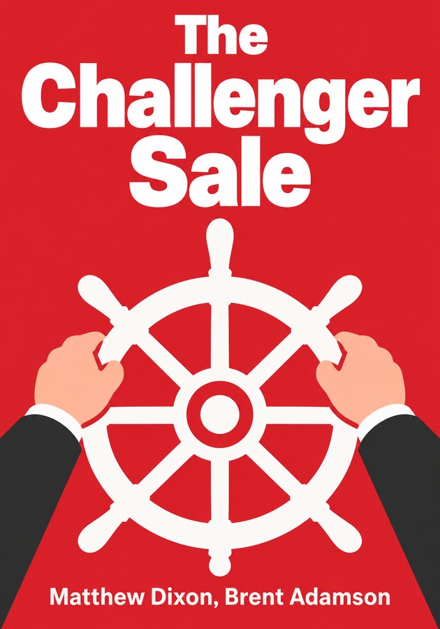 Book cover of The Challenger Sale by Brent Adamson — critical summary review on 12min