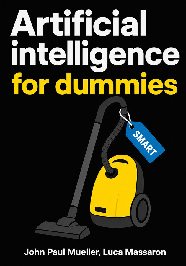 Capa do livro Artificial intelligence for dummies, de John Paul Mueller — resumo e resenha crítica no 12min