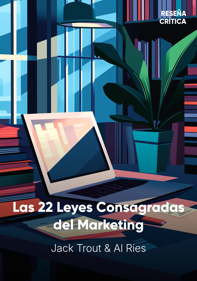 Portada del libro Las 22 Leyes Consagradas del Marketing, de Al Ries — resumen crítico y reseña en 12min