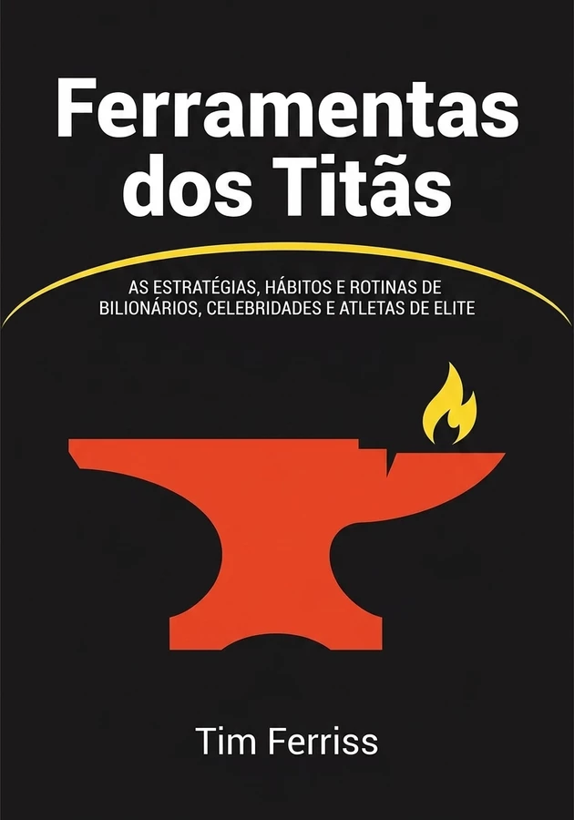 Capa do livro Ferramentas dos Titãs , de Tim Ferriss — resumo e resenha crítica no 12min