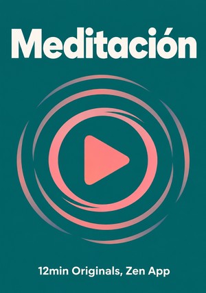 Portada del libro Meditación, de 12min Originals & Zen App — resumen crítico y reseña en 12min